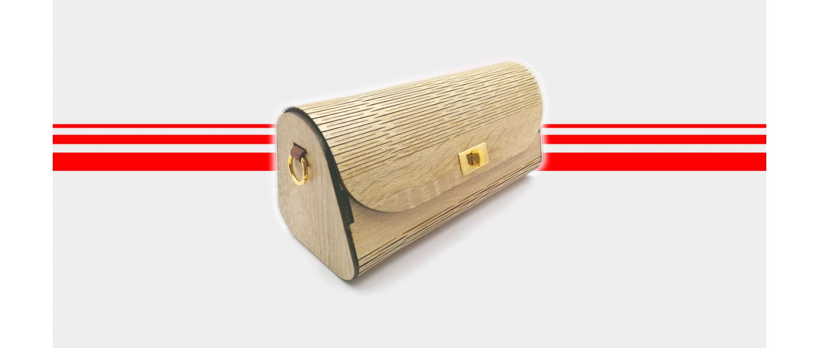 Wooden bags-clutches