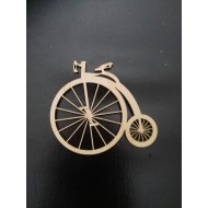 Wooden vintage bicycle