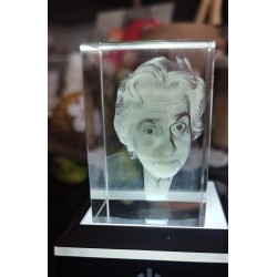 2d photo inside a crystal