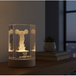Νίκη της Σαμοθράκης|3d crystal Νίκη της Σαμοθράκης|3d crystal