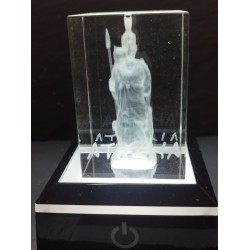 Statue of Athena|3d crystal Statue of Athena|3d crystal