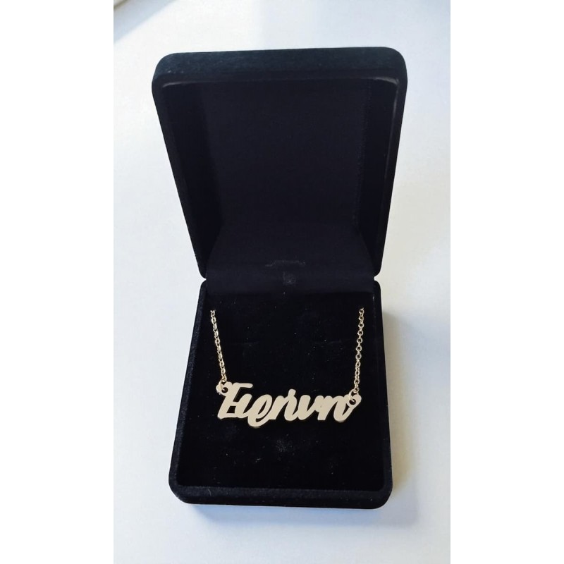 Brazen name necklace