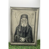 Agios Paisios on canvas