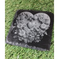 Black slate Valentine's day Black slate Valentine's day