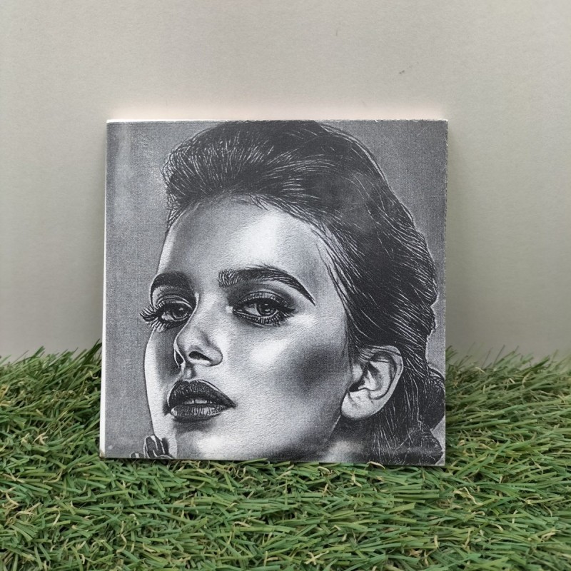 ENGRAVED PHOTOS ON TILE