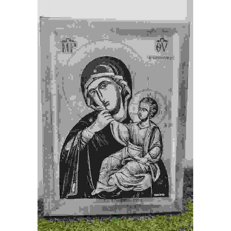 Panagia Paramithia on canvas Panagia Paramithia on canvas