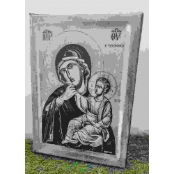 Panagia Paramithia on canvas Panagia Paramithia on canvas