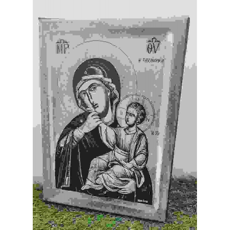 Panagia Paramithia on canvas Panagia Paramithia on canvas