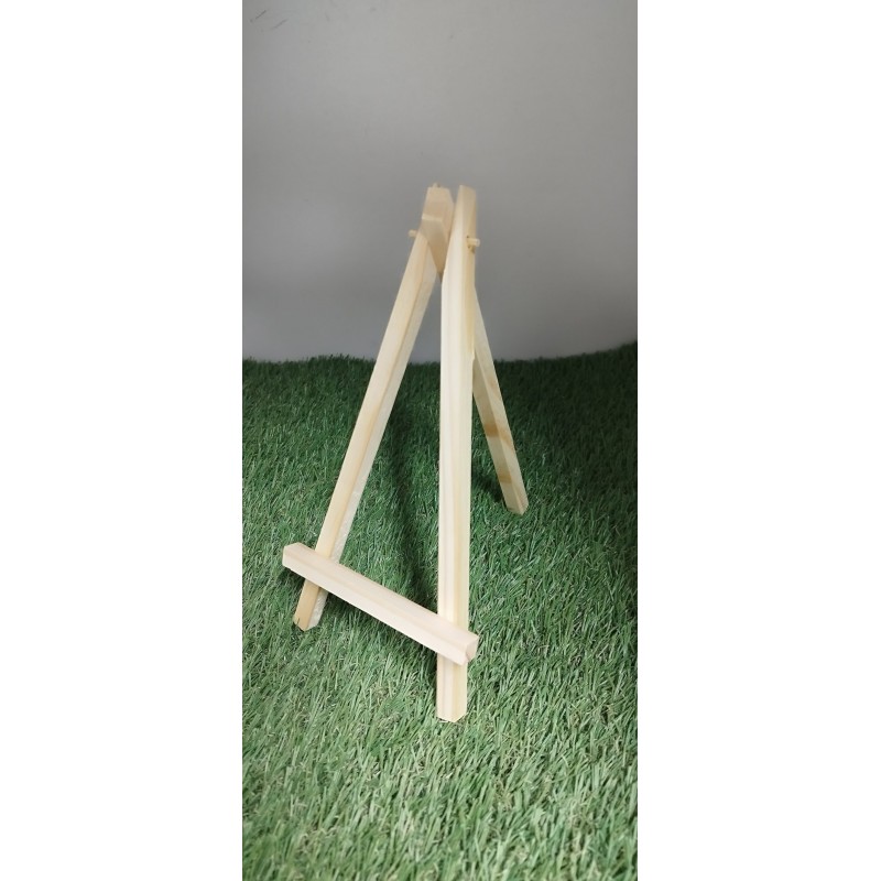 Wooden stand for photos