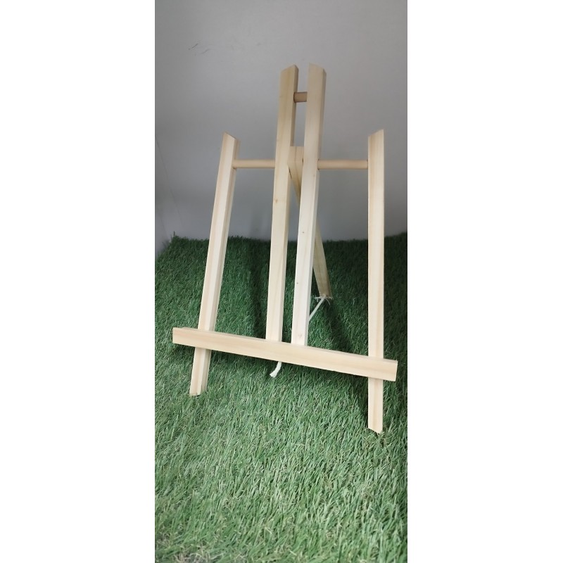 Wooden stand for photos