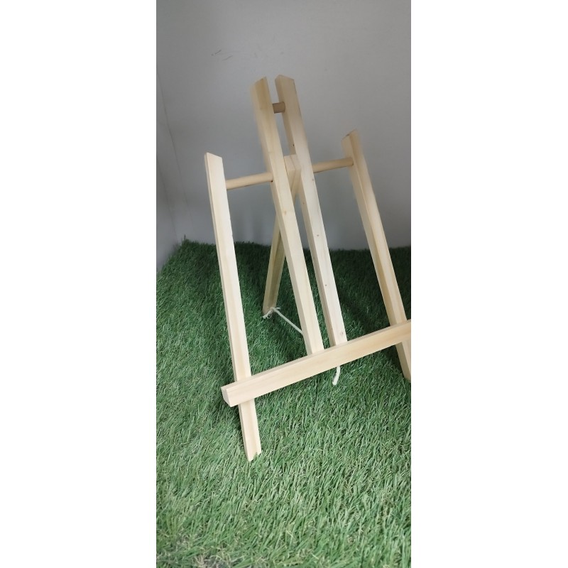 Wooden stand for photos