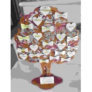 Wooden tree for the teacher