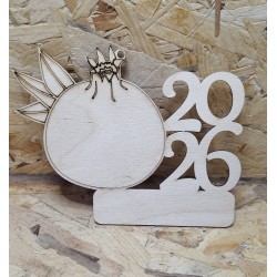 Pomegranate wooden diary 2026 Pomegranate wooden diary 2026