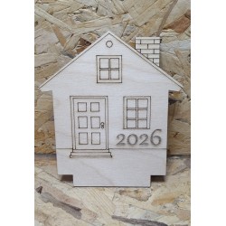 The Wooden Calendar 2026 with Little House Design