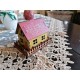 Wooden 3d house