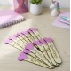 Wooden bookmarks with figures