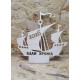 Wooden pirate boat 2026 Best price wooden calendar 2026