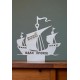 Wooden pirate boat 2026 Best price wooden calendar 2026