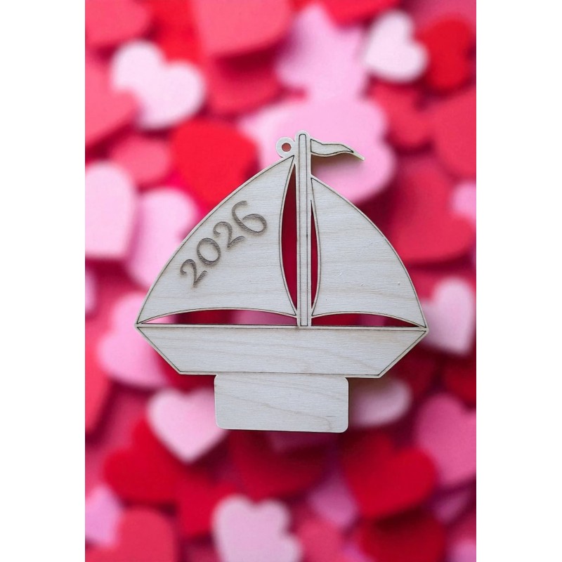 wooden custom made ship diary