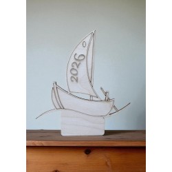 Wooden diary 2026 ship 9