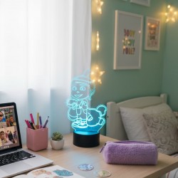 3D led light  AGNES with led base 
