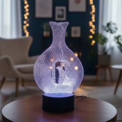 3D led light litle bird