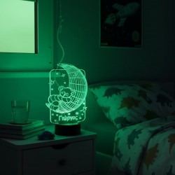 3D led light  teddy bear