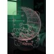 3D led light teddy bear 3D led light teddy bear