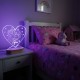 3D led light unicorn for girl's room 3D led light unicorn