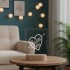 3D Led lighting 'I Love you" with engrave name
