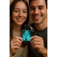 Led 3d keychain Led 3d keychain