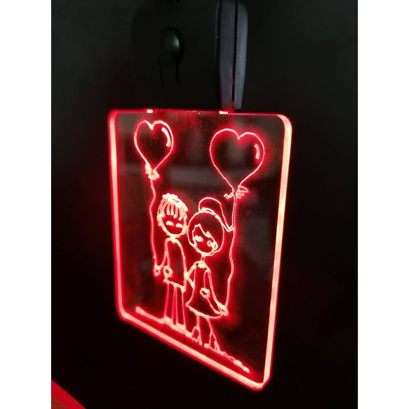 Led 3d keychain Led 3d keychain