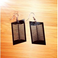 Plexi glass earrings