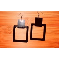 Plexi glass earrings
