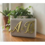 Favor box-Marble-plexyglass-gold-silver-monogram Favor box-Marble-plexyglass-gold-silver-monogram