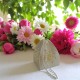 Paper Favor Box with Flower and Hearts | WoodSweetWood Paper Favor Box with Flower and Heart Motifs
