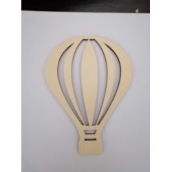 Wooden hotair balloon