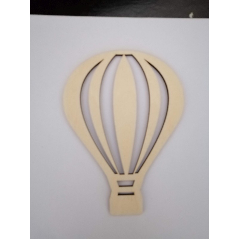 Wooden hotair balloon