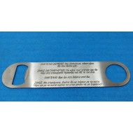 DOUBLE OPENER WITH ENGRAVE