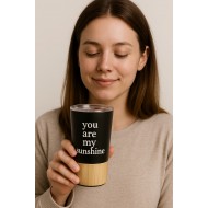 ENGRAVE ON ALOUMINIUM BLACK CUP