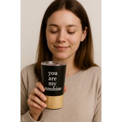 ENGRAVE ON ALOUMINIUM BLACK CUP