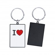 KEYCHAIN I LOVE .. WITH ENGRAVE big size