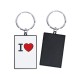 KEYCHAIN I LOVE .. WITH ENGRAVE