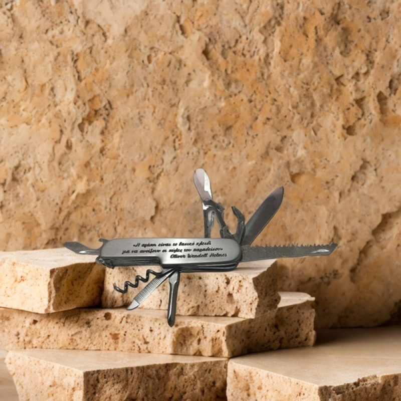 Polytool stainless steel with your personal engrave 