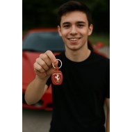 Red metal keychaini for engrave Red metal keychaini for engrave