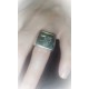 Antique silver ring 999° with prayer and cross engraving – WoodSweetWood