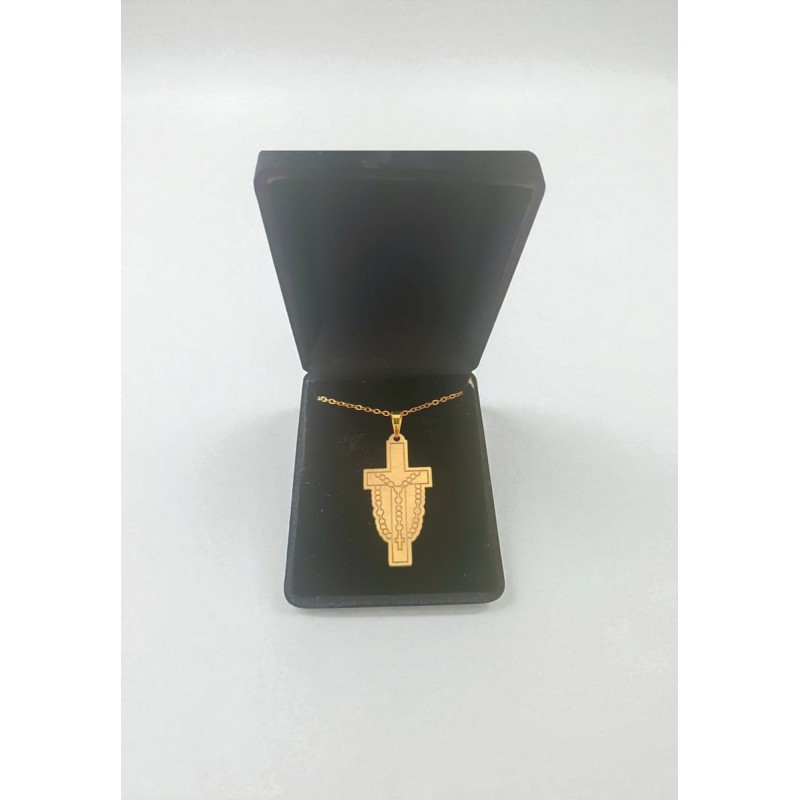 bronze pendant cross with design cross by brass
