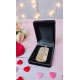 Metal pendant engraved with Jesus Christ Pantocrator icon in stainless steel