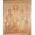 Agia Triada woden engraved image