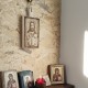 Jesus Christ wooden photo engrave-dedication on wood